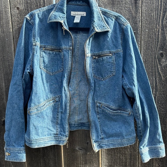Jones New York Jean jacket - Picture 1 of 6